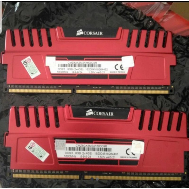 Corsair vengeance DDR3 1600MHz 8GB