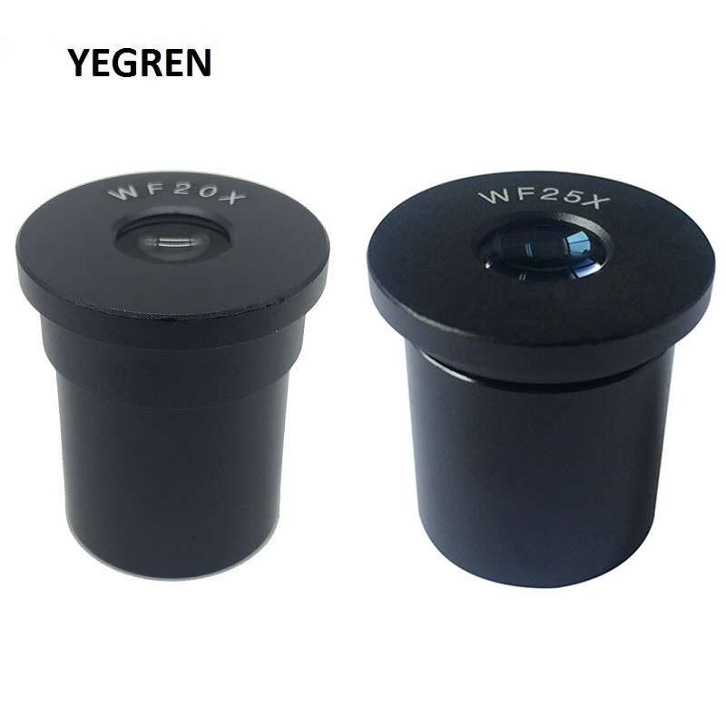 PREORDER WF20X WF25X Eyepiece for Biological Microscope Wide Field Optical Glass Ocular