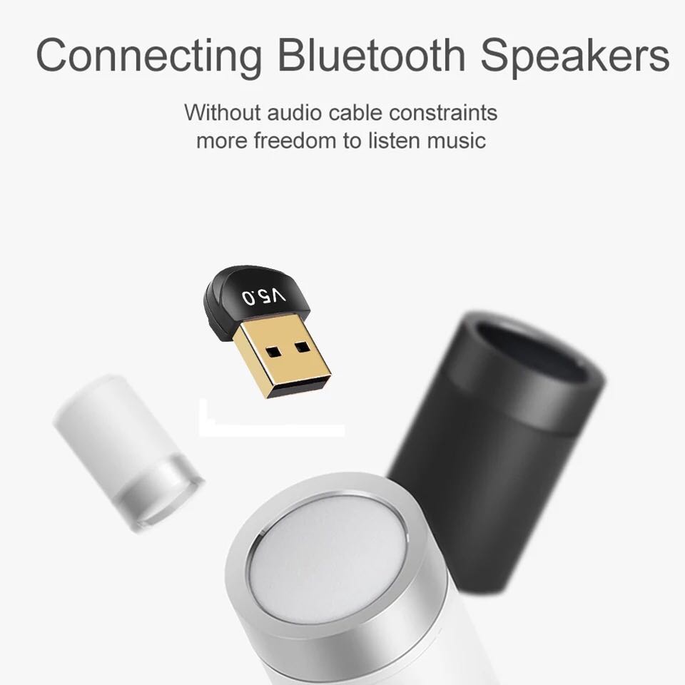 USB Bluetooth 5.0 / Bluetooth PC / Bluetooth Laptop / Bluetooth Dongle USB / USB Dongle Bluetooth 5.0