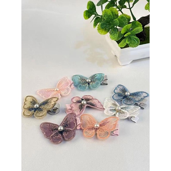 Jepit Rambut Kupu Kupu Butterfly Hair Pin Aksesoris Fashion Korea Wanita