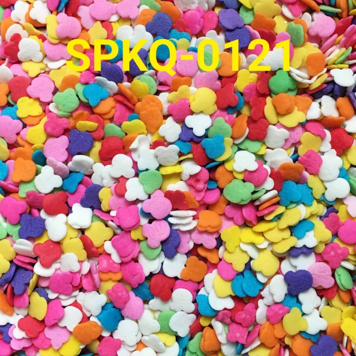 

SPKQ-0121 SPRINKLES SPRINKLE SPRINKEL 250GR MICKEY CONFETTI DISKON GEDE