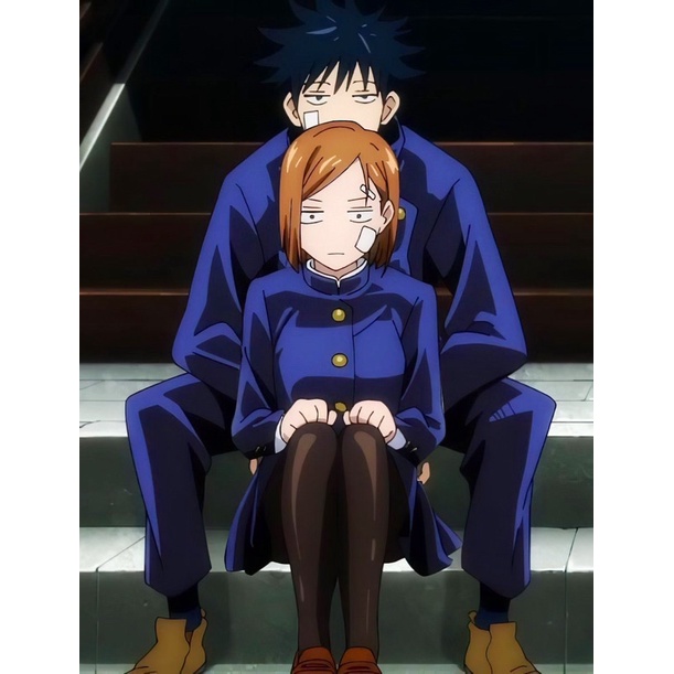 Omanjuu Jujutsu Kaisen - Fushiguro Megumi - Kugisaki Nobara