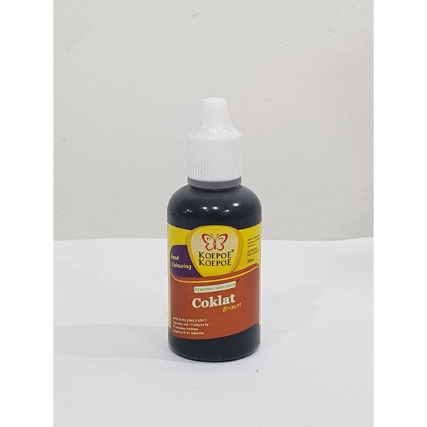 

koepoe koepoe pewarna coklat