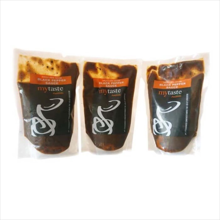 

SAUS-DRESSING- BLACK PEPPER SAUCE SAUS LADA HITAM MY TASTE 500 GR -SAUS-DRESSING.