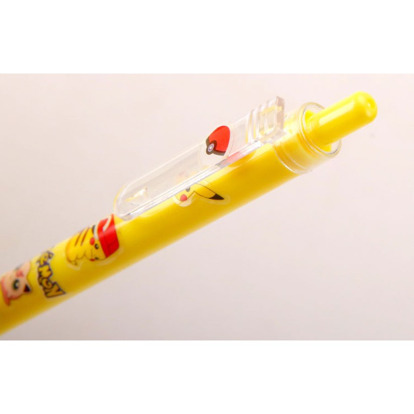 Set Pulpen Gel dan Sticker Karakter Pikachu / Bolpoin Pokemon Pikachu dengan Stiker DIY / DIY Pulpen Pikachu / DIY Stiker Bolpoin Pikachu