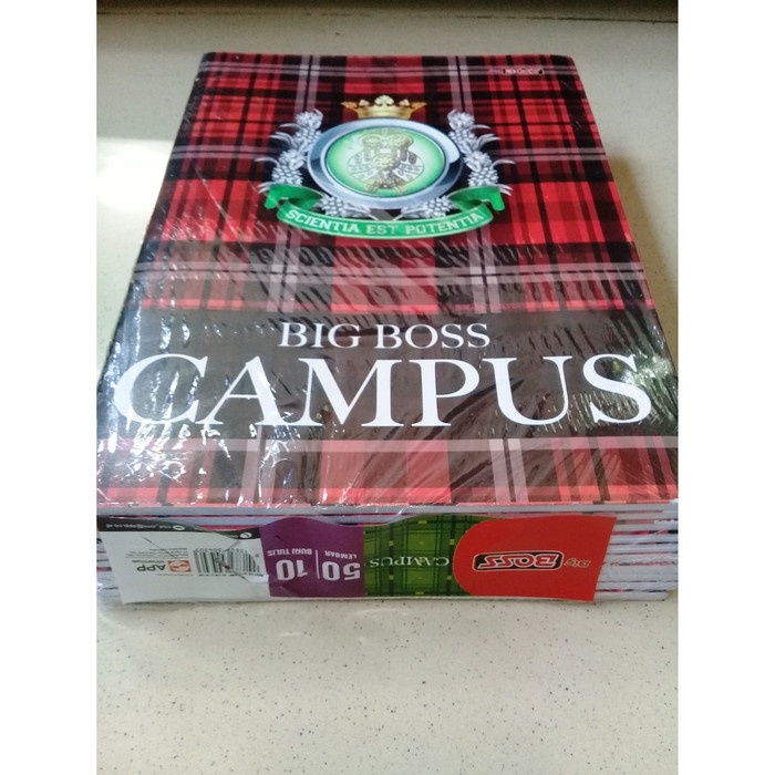 

Promo Bulan Ini Buku Tulis Big Boss Campus 50 Lbr 10 Buku - Sidu Trendi