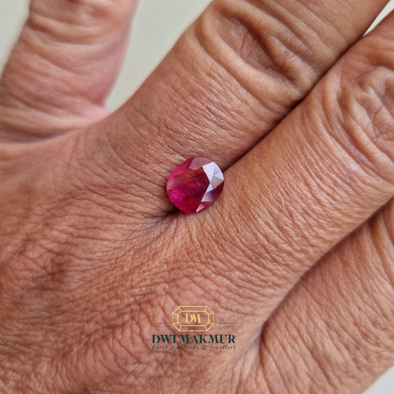 Certified Nice Color,No Heat 2.46 Cts Pink SAPPHIRE Ceylon