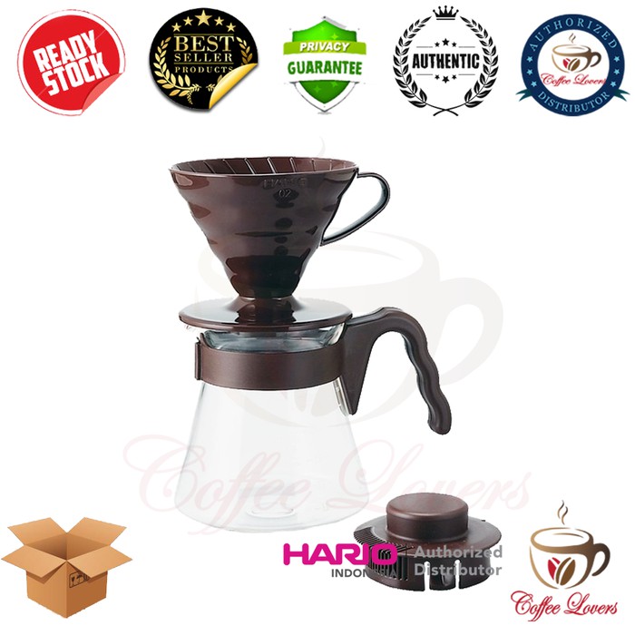 

HARIO V60 POUR OVER KIT BROWN VCSD-02-CBR