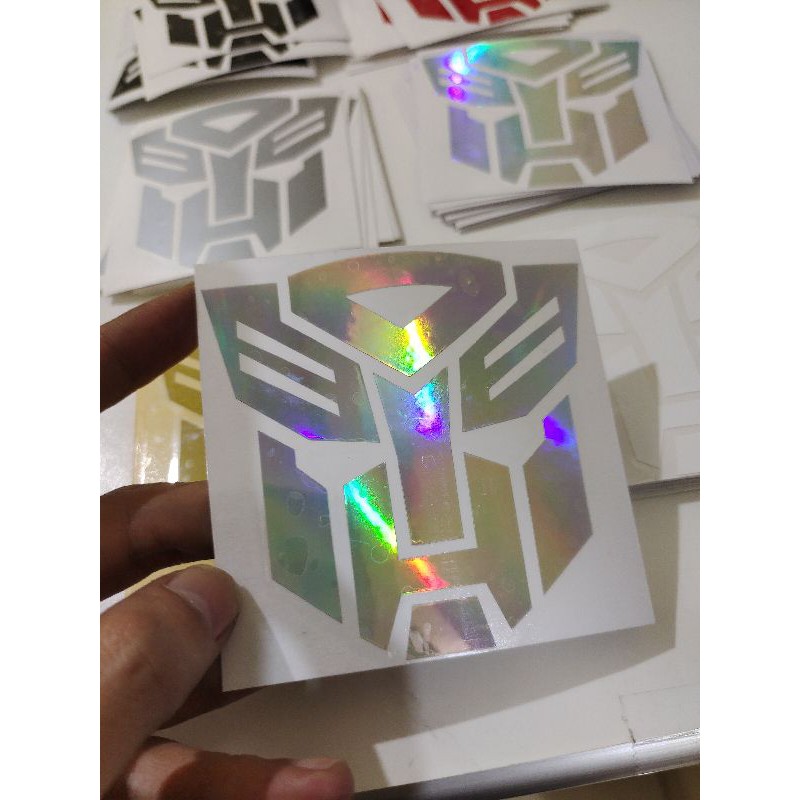 STICKER TRANSFORMERS 1 CUTTING