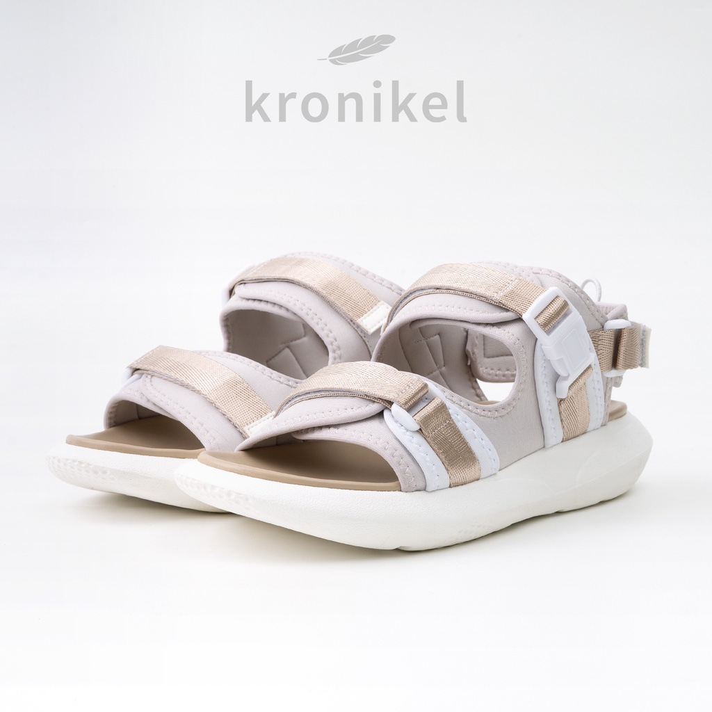 [PREMIUM LOKAL BRAND] KRONIKEL PROJECT // SANA 2-in-1 Sandals - Gold