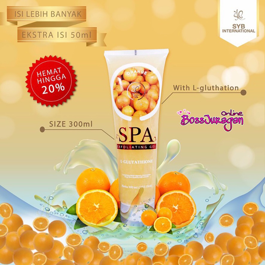 (BOSS) [SYB] NEW BODY SPA SYB 300ML WITH GLUTATHIONE / SYB BODYSPA 300ML