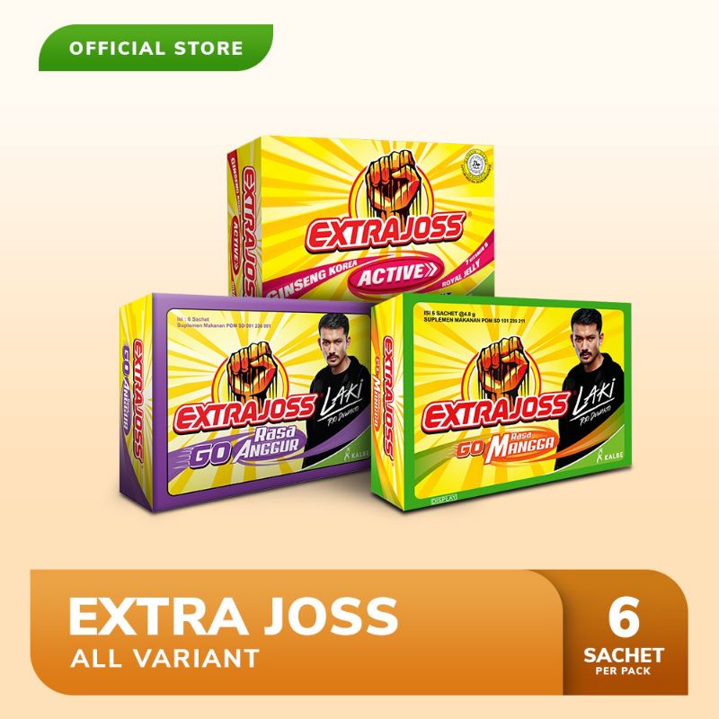 Extra Joss Active 6 Sachet/ Joss C-1000