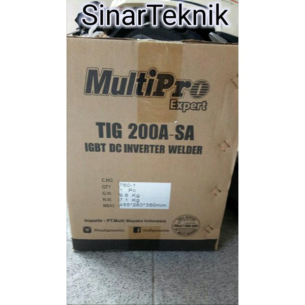 Ready Mesin Las Multipro Tig 200 A SA