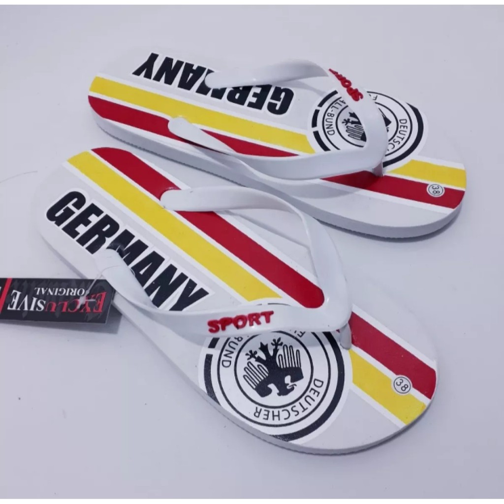 sendal jepit pria terbaru motif bedera Germany