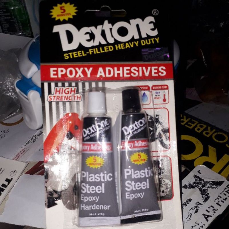 

Lem besi dextone 5 menit