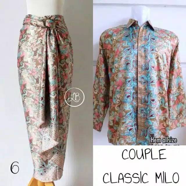 Kemeja batik pria Hem lengan panjang Rok kebaya Rok Batik buat kebaya Rok prempuan Kebaya muslim pre