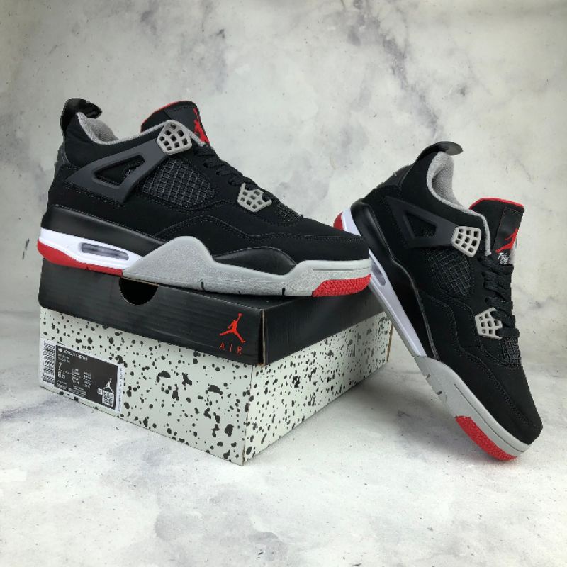 Nike air Jordan retro 4 black white
