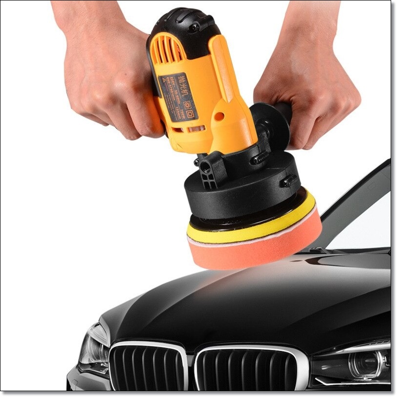 Mesin Poles Body Mobil Adjustable Speed 220V 700W HILDA Car Polisher Waxing Machine