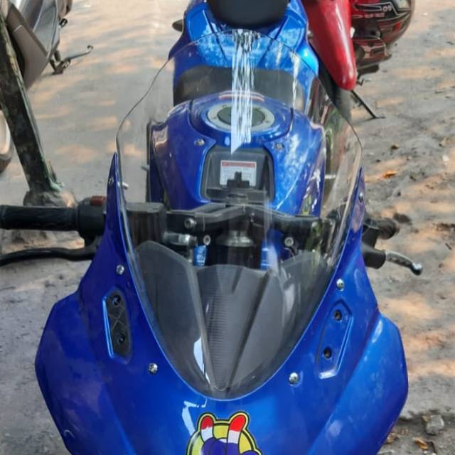 WINDSHIELD GSX FULL JENONG VISOR GSX FULL JENONG TRBAL 3MILI