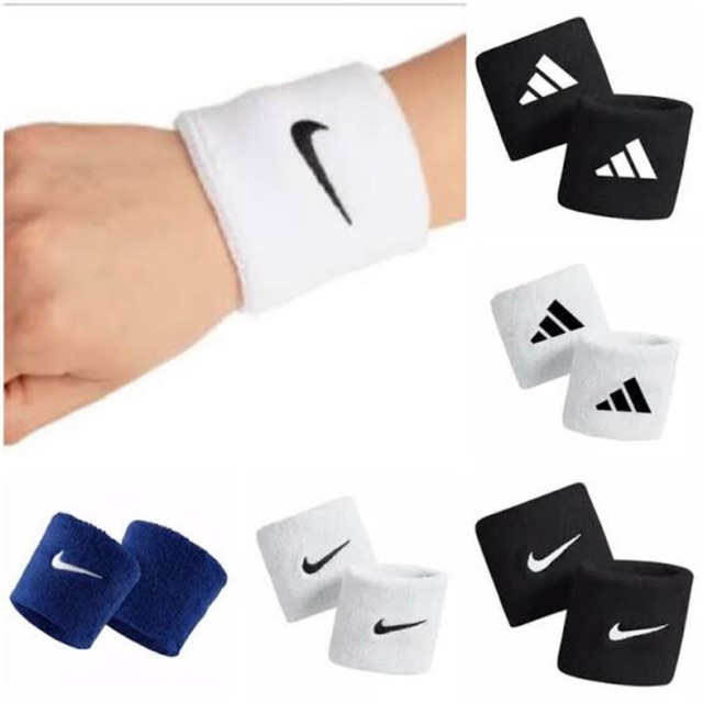 Jual WRISTBAND NIKE OLAHRAGA / WRIST BAND TANGAN / HANDUK Shopee