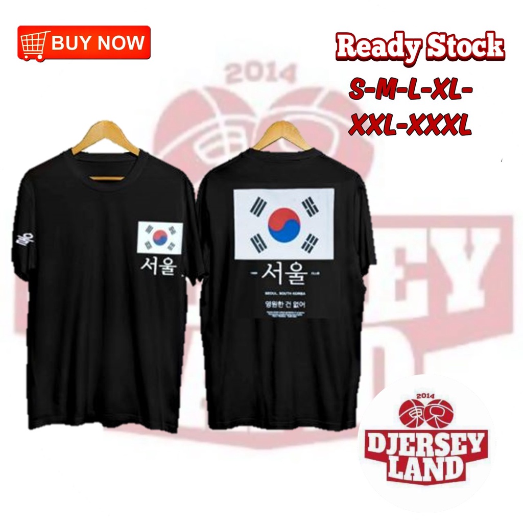 KAOS KOREA KEKINIAN KAOS PRIA OVERSIZE