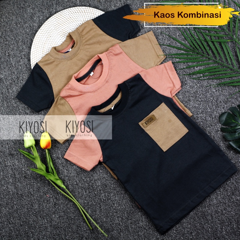 Baju Kaos Lengan Pendek Bayi Dan Anak Lokal Unisex Best Seller COD