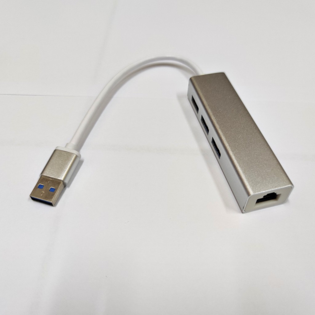 SKU-1239 USB HUB 3.0 3 PORT WITH LAN GIGABIT ETHERNET ADAPTER
