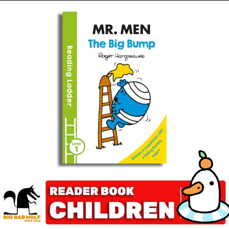 BIG BAD WOLF BOOKS ■ MR. MEN : THE BIG BUMP - BUKU BACAAN ANAK BBW IMPORT