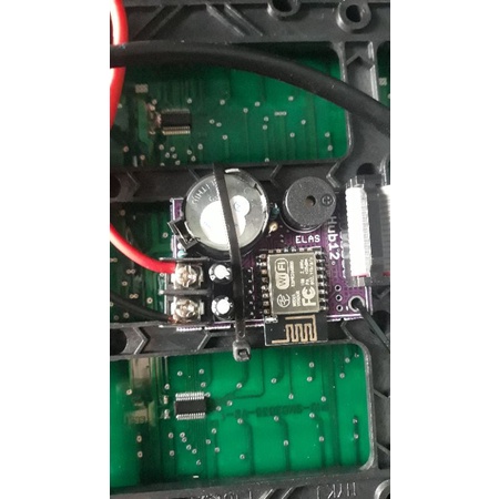 controler jadwal shallat ( jws ) bismillah eltop p10 singgle coloor 1 x  8 panel