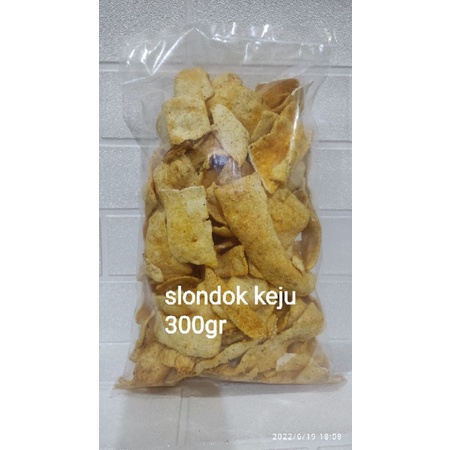 

KERUPUK SLONDOK KEJU 300gr