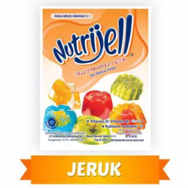 

Nutrijell Jeruk 10gr Nutrijel Rasa Jeruk