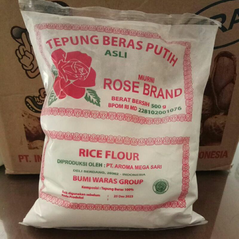 

ROSE BRAND TEPUNG BERAS 500gr