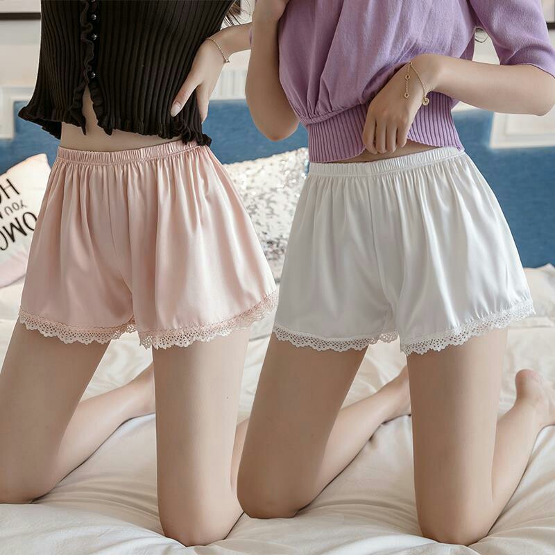 Blackpink Celana Pendek Satin Santai Wanita Celana Tidur Hotpants 1061