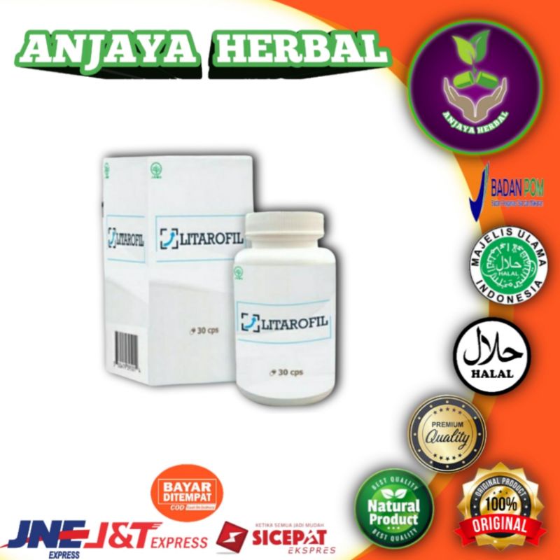 LITAROFIL ORIGINAL SUPLEMEN PRIA 100% ORIGINAL AMPUH