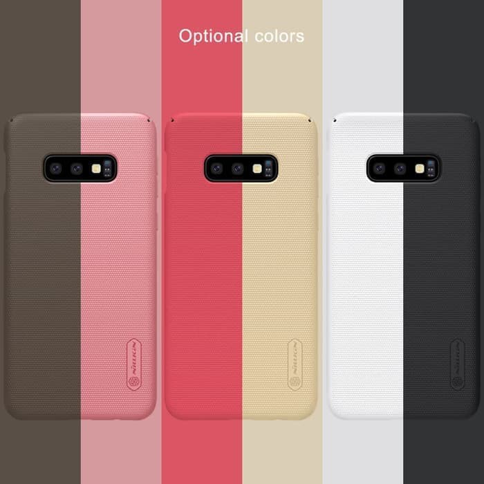 Hard Case SAMSUNG Galaxy S10e Nillkin Frosted Shield Casing Hardcase Original