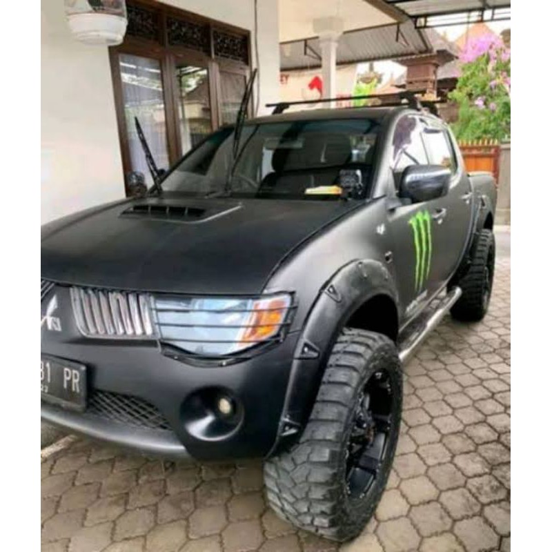 overfender Mitsubishi triton model slim monster berkualitas