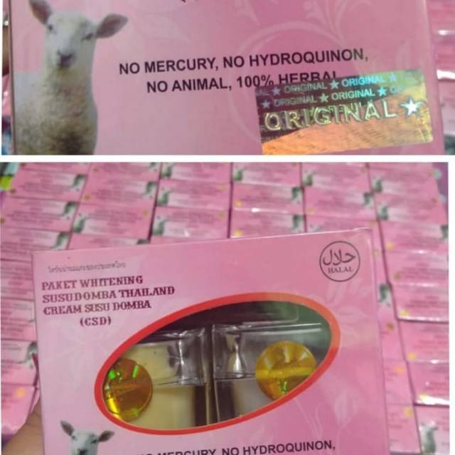 Cream susu domba ori