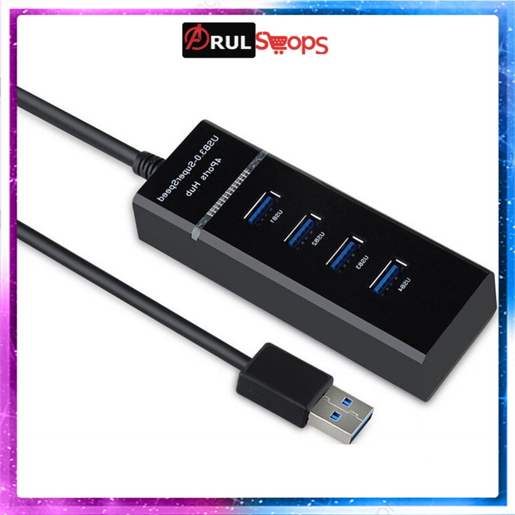 High Speed 4 Ports USB HUB 3.0 Adapter - 303