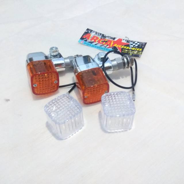 Sen Sein Riting kotak/bulat cb 100 glatik racing