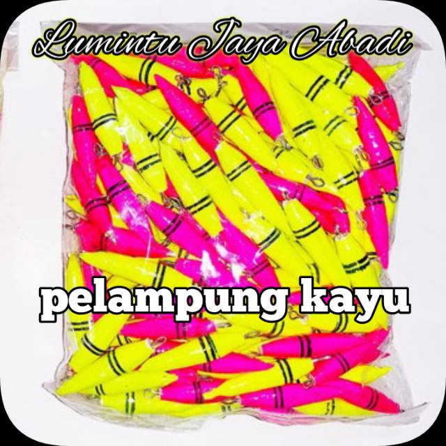 Pelampung pancing / Kumbul kayu termurah perlengkapan pancing