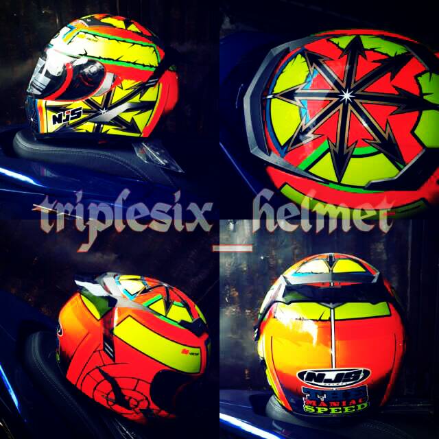 Spoiler NJS Helmet