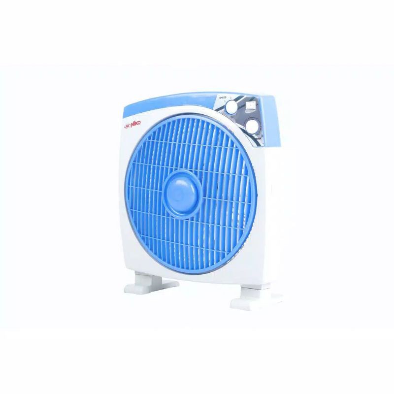 NIKO BOX FAN 12 INCH KIPAS ANGIN Kotak Square Murah Promo Awet Kencang NKB 12" Niko Box Nico Bagus