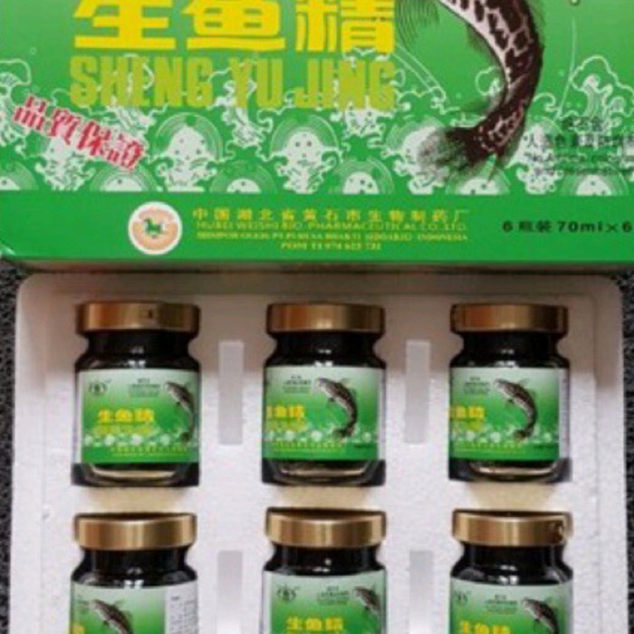 

Sheng Yu Jing essence Of Fish / Saripati Ikan Gabus