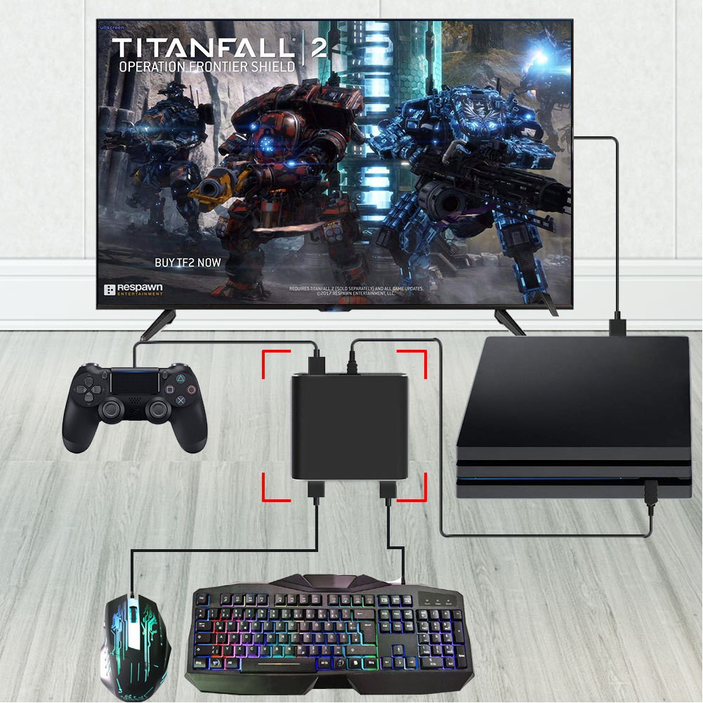 keyboard and mouse that connects to ps4