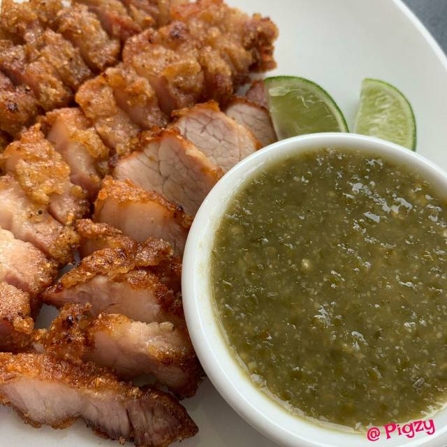 

Samcan goreng sambal hijau