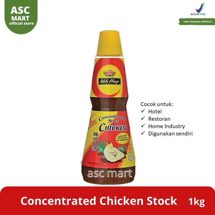 

BEST SELLER - WOH HUP CHICKEN STOCK 1 KG