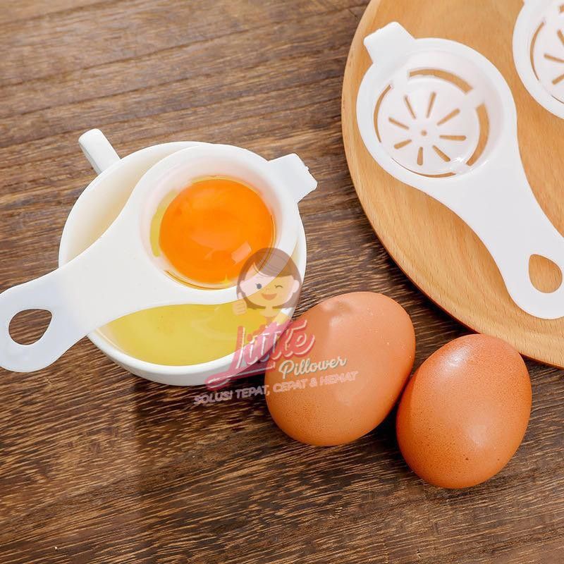 (EGG SEPARATOR) Sendok Alat Pemisah Putih Kuning Telur Telor Egg White Separator Saringan Saring