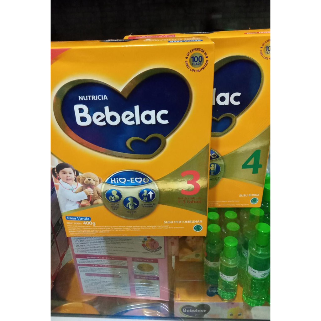 

Susu Bebelac 3 Vanilla 400Gr