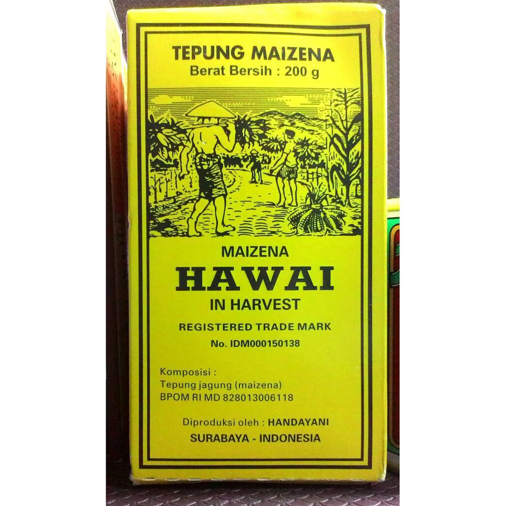 

TEPUNG MAIZENA HAWAII/ sayur sayuran DENPASAR BALI sembako bumbu lauk food bahan makanan murah fresh