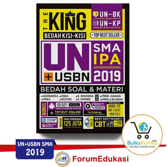 Buku Un The King Bedah Kisi Kisi Un Usbn Sma Ipa 2019 Hemat Kode 988 Shopee Indonesia